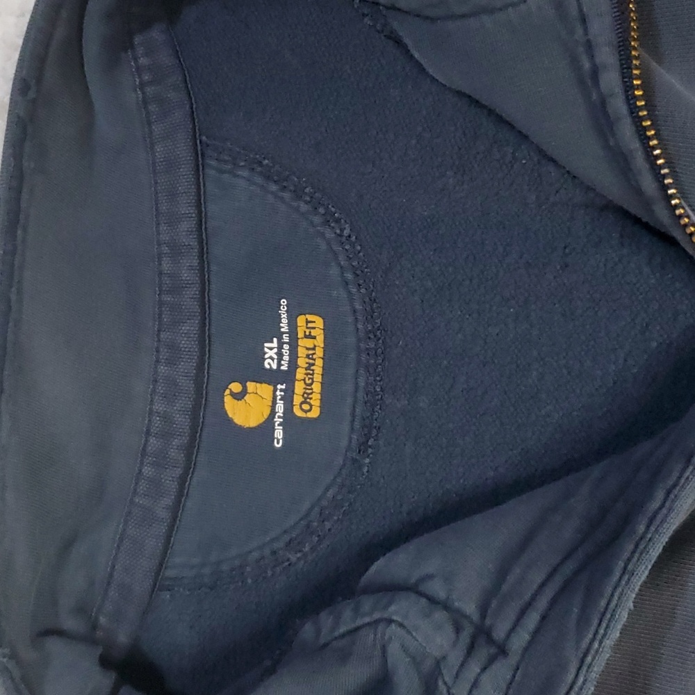 CARHARTT RAIN DEFENDER® PAXTON HEAVYWEIGHT QUARTER-ZIP SWEATSHIRT - Picture 5 of 10